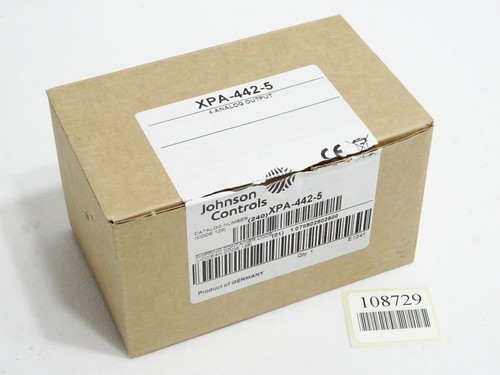 Johnson controls xpa 442 - johnson, xpa-442-5