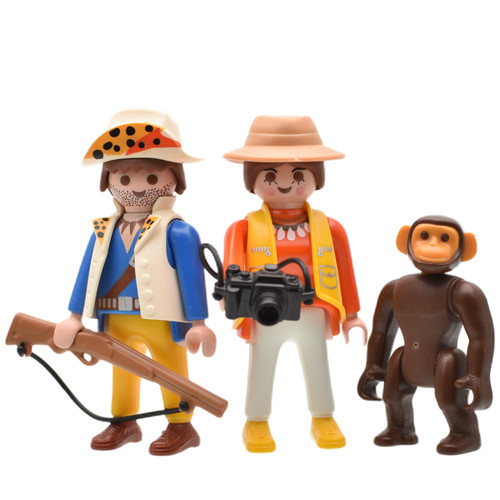 Playmobil figuren set - figuren, ranger