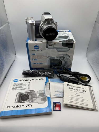 Vintage digitalkamera konica - digitalkamera,