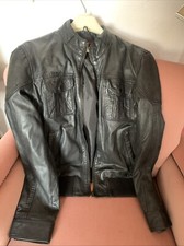 Manguun men Lederjacke Wie NEU
