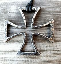 Anhänger Eisernes Kreuz Biker Wikinger Schmuck Harley Rockabilly Steampunk J1.2