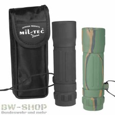 FERNGLAS MONOKULAR MIT TASCHE 10x25 BW ARMEE OUTDOOR JAGD FERNROHR SCHWARZ TARN