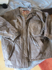 Herren lederjacke braun - in,