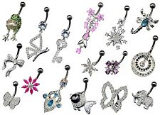 Bauchnabel Piercing 925 SILBER