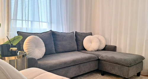 Neuwertiges modernes ecksofa - neuwertiges,
