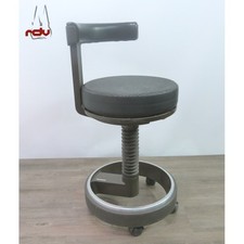 Siemens Rollhocker Arztstuhl Hocker Arbeitssessel schwarz