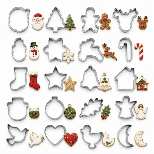 Weihnachts ausstechformen set - weihnachts,