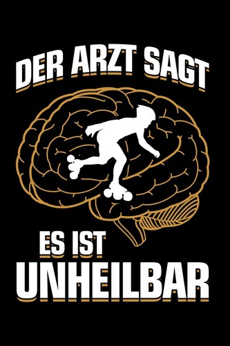Inline skates notizbuch - skates:, für
