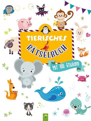Tierisches rätselbuch mit - tierisches,