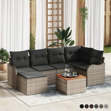 7-tlg. Garten Sofa Set Poly