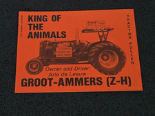 KING OF THE ANIMALS - TRAKTOR PULLING ➔ Sticker / Aufkleber ➔ *aus Sammlung* 135