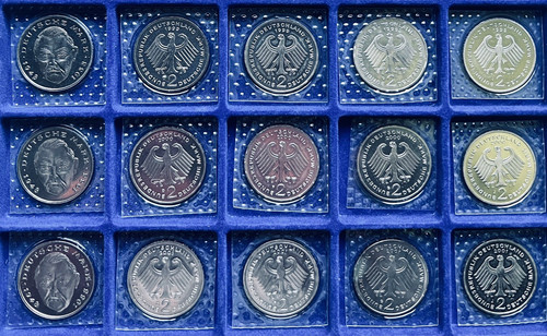 Brd erhard münzen - 15, 2