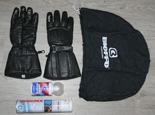Motorrad Handschuh Thinsulate - Helmsack - Waschmittel - Imprägnol