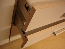 Umleimer mit Schmelzkleber Echtholz Birke MULTIPLEX  23/43 x 0,5 mm Bügelkante !