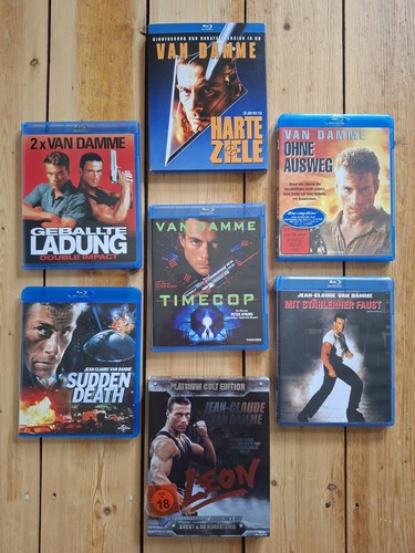Van damme blu ray - damme,7x, blu-ray,sudden