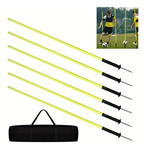 Slalomstangen fußball set - fußball,