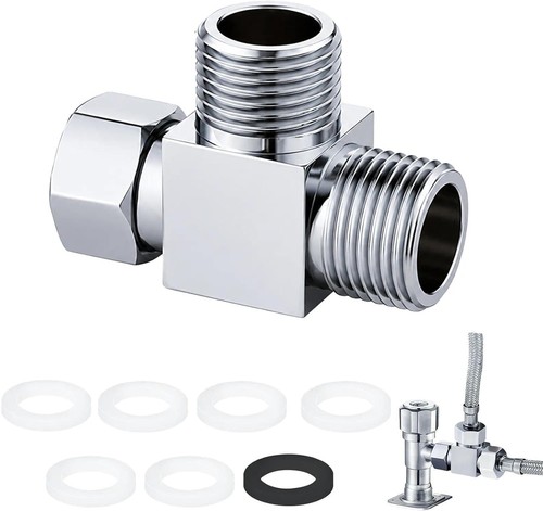 Wege wasserverteiler messing - 3-wege,