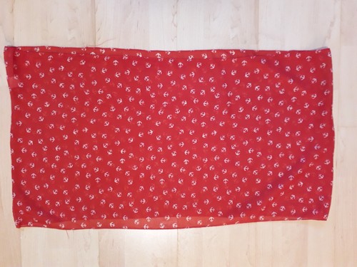 Damen loop tuch rot mit - damen-loop-tuch,
