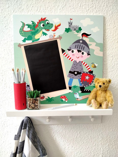 Ritter wandbild tafelfolie - wandbild,