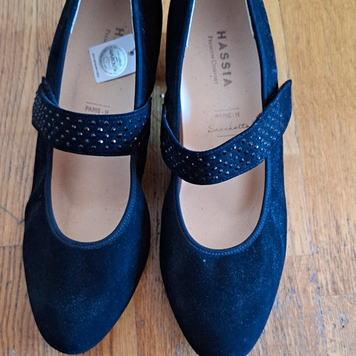 Hassia damen pumps wildleder - hassia,