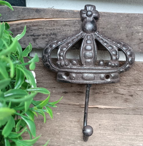 Krone wandhaken - ❤️,
