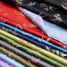 Kunstseide Satin Stoff