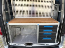 Sortimo Fahrzeugeinrichtung, Arbeitsplatte, Regal, gebraucht