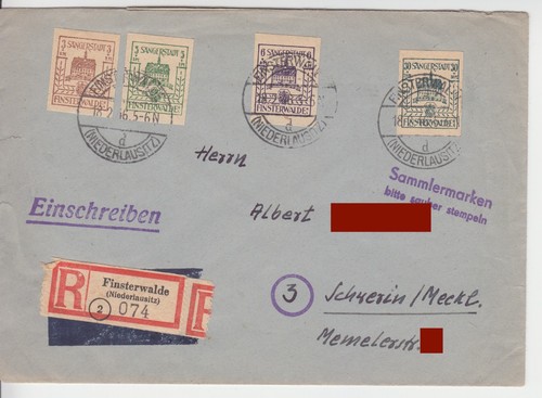 Lokalausgaben 4 geschnittene - -,