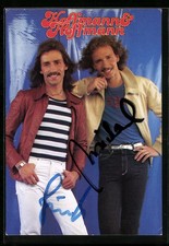 AK Musiker der Band Hoffmann & Hoffmann Michael und Günter, Autogramm 