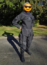 Ursuit Cordura Heavy duty Damen Trockentauchanzug mit Unterziehern Gr. 36-38