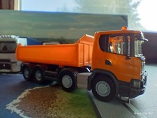 Herpa Scania CG XT 8x4 Baukipper Inkl. Ladegut /Beschreibung Lesen/