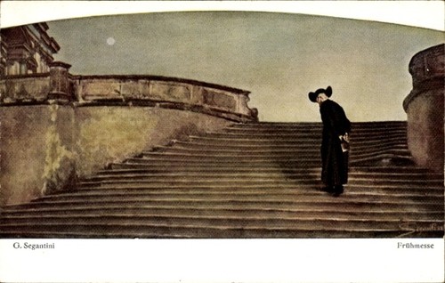 Künstler segantini - ak,