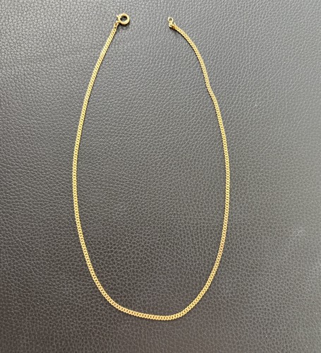 18k goldkette halskette cm - 41,