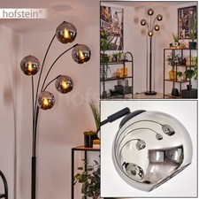 Steh Lampe Kugel Leuchte Glas