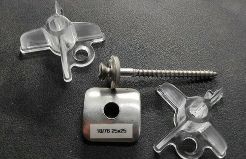 Kalotten 25x25mm sinus - sinus, 76/18