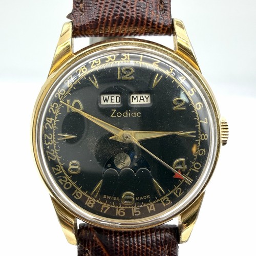 Zodiac vintage armbanduhr - zodiac,