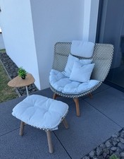 Dedon Mbrace Sessel mit Hocker