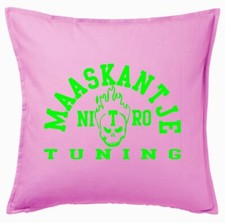 Kissenbezug Pink Maaskantje Nitro Tuning No Auto Car Hot Road Tun 2909