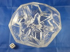 Vintage PEILL & PUTZLER Schale 3-passig Serie Alaska Bleikristall Glas