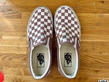 Vans Slip-On Checkerboard Größe EUR37,0 / US Women 7,0 / 23,5cm Brown