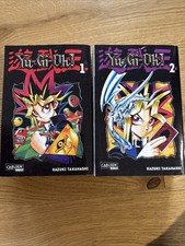 Yu-Gi-Oh Manga Band 1+2 von Kazuki Takahashi, Deutsch Erste Auflage