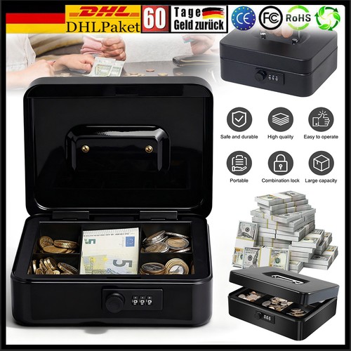 Geldkassette zahlenschloss - geldkassette,