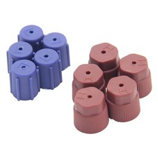 10 Stück AC R134a Kappe Klimaanlage Service Ladebuchse Kappen R134A 13 mm und...