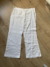 Leinen hose weiß von der - hose,
