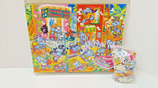 Ü-Ei Maxi Ei Puzzle "Happy Hippo Hollywood" D 1998, TOP-Zustand, 100 % Original