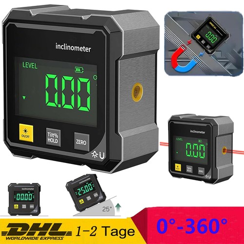 Lcd digitaler winkelmesser - lcd,
