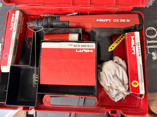 Hilti 36m bolzensetzgerät - hilti, dx