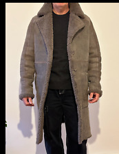 YOUNG POETS SOCIETY,  Ledermantel,  Größe M, Braun