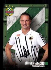 Jürgen Macho Autogrammkarte