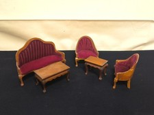 Vintage Holz Puppenmöbel